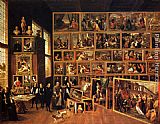 The Archduke Leopold - Wilhelm's Studio by David the Younger Teniers
